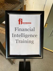 Financial Intelligence Training November 2019